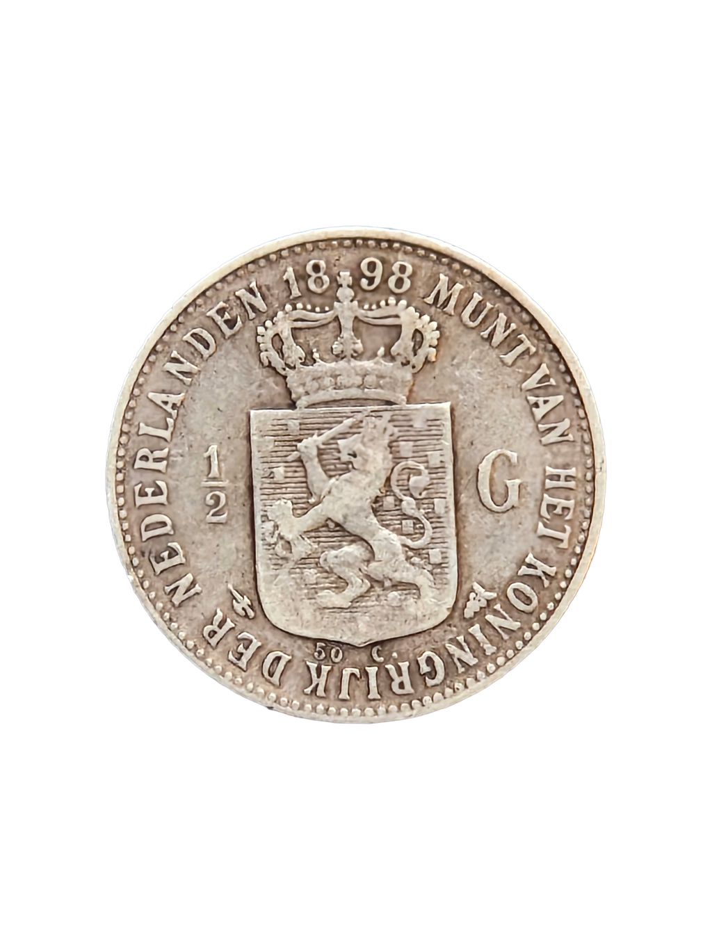 Halve Gulden 1898