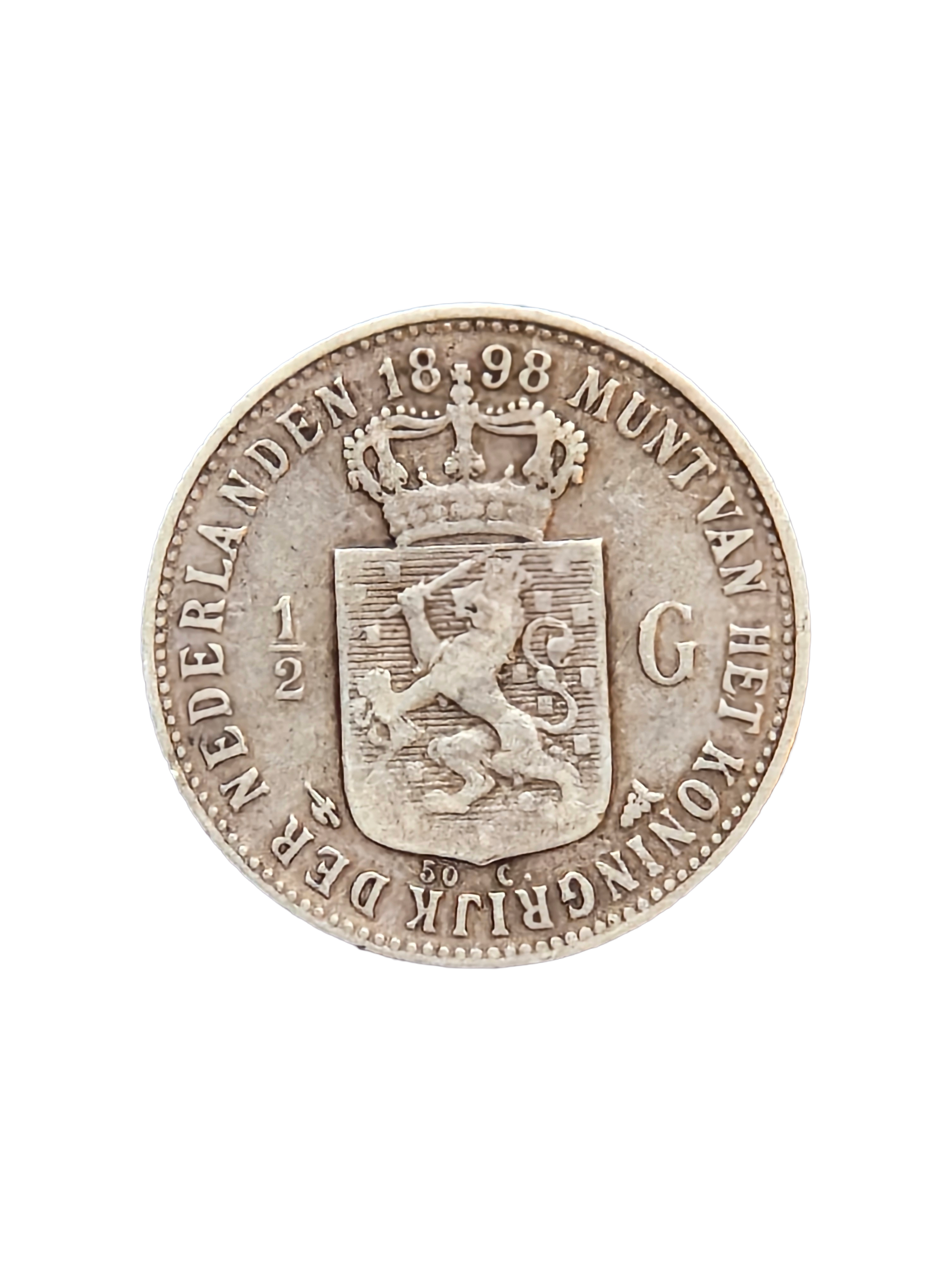 Halve Gulden 1898