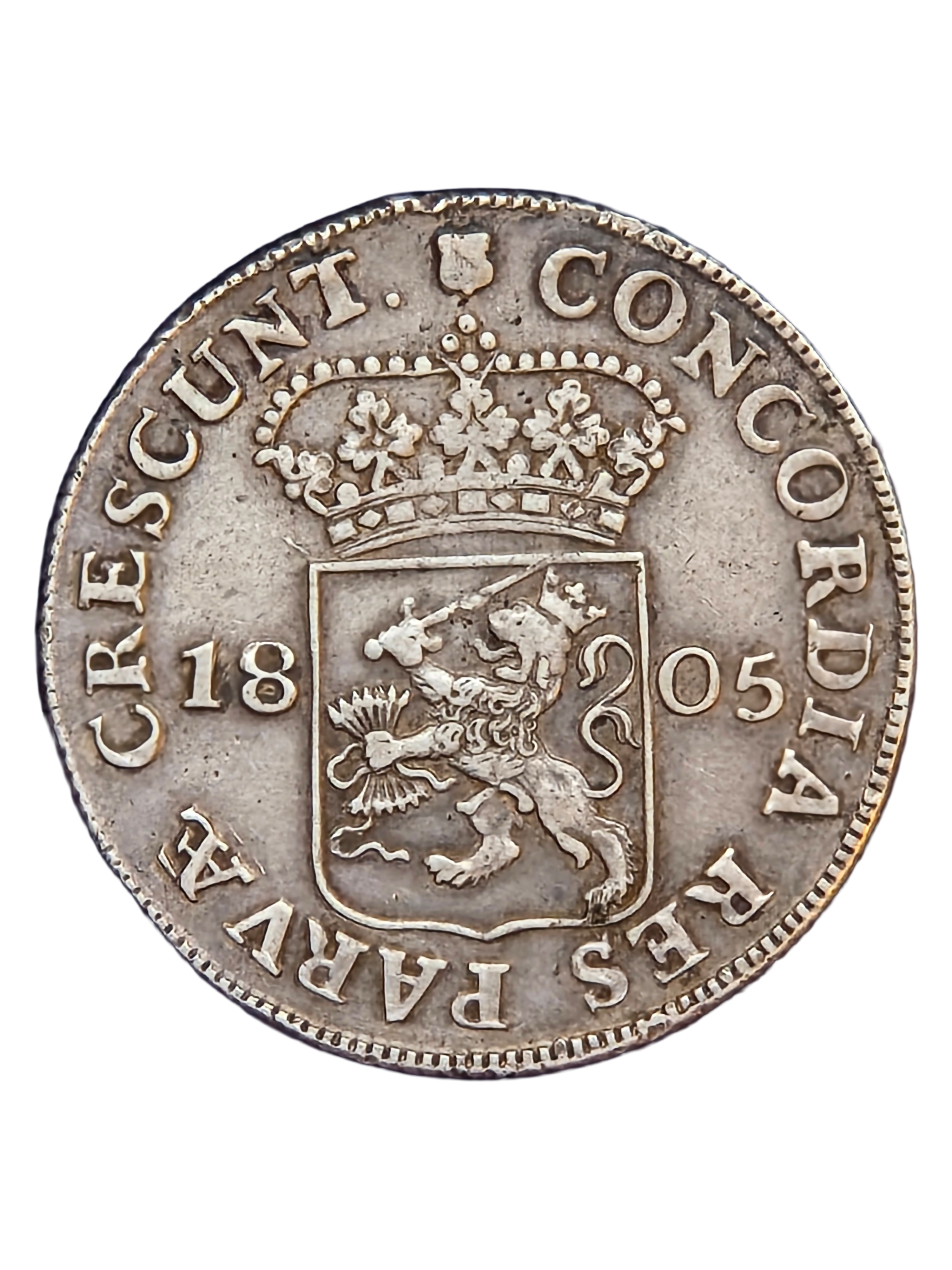 Zilveren Dukaat Utrecht 1805