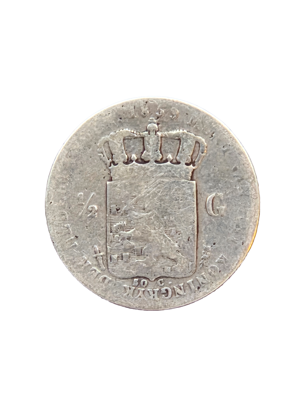 Halve Gulden 1859