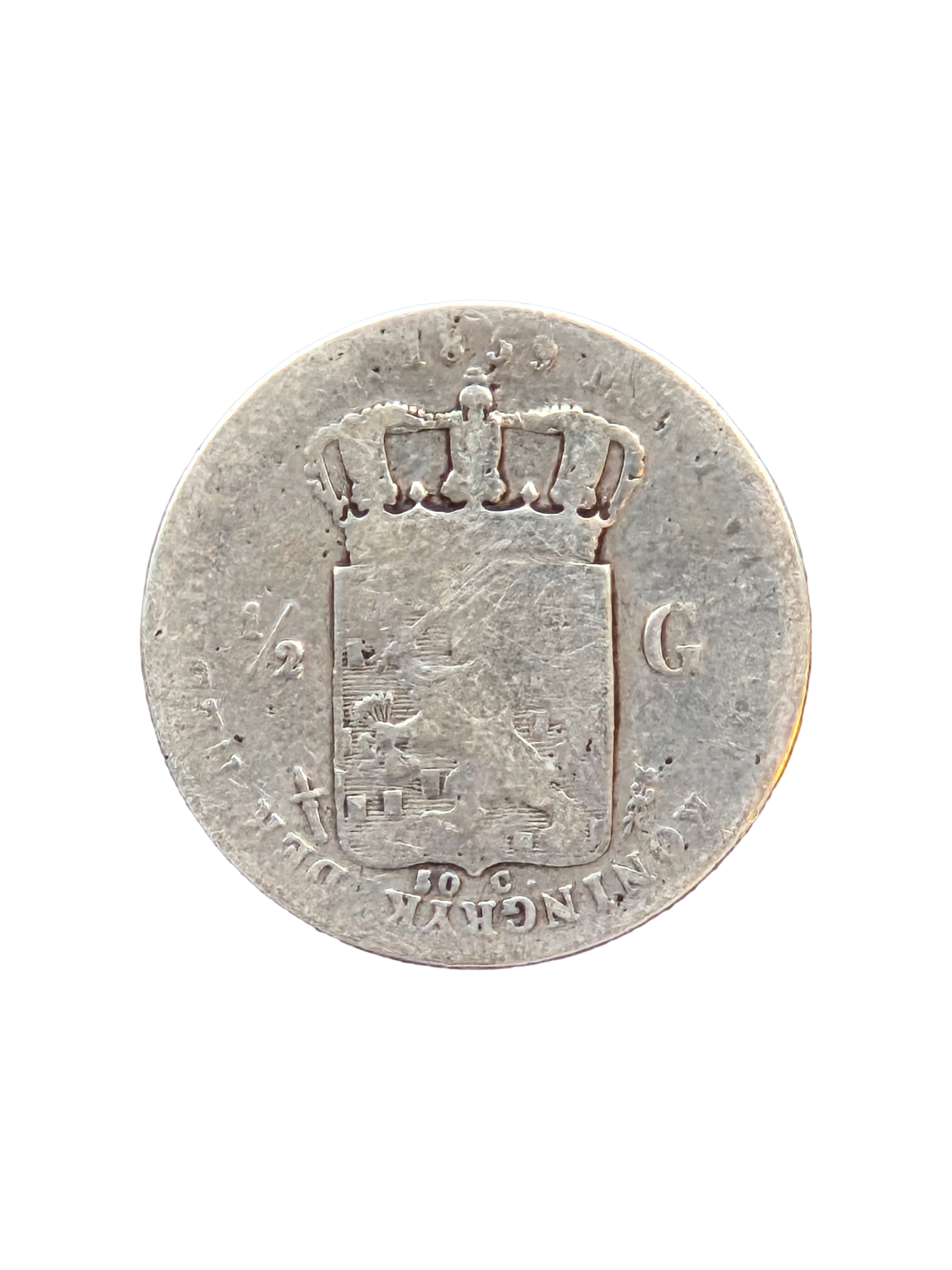 Halve Gulden 1859